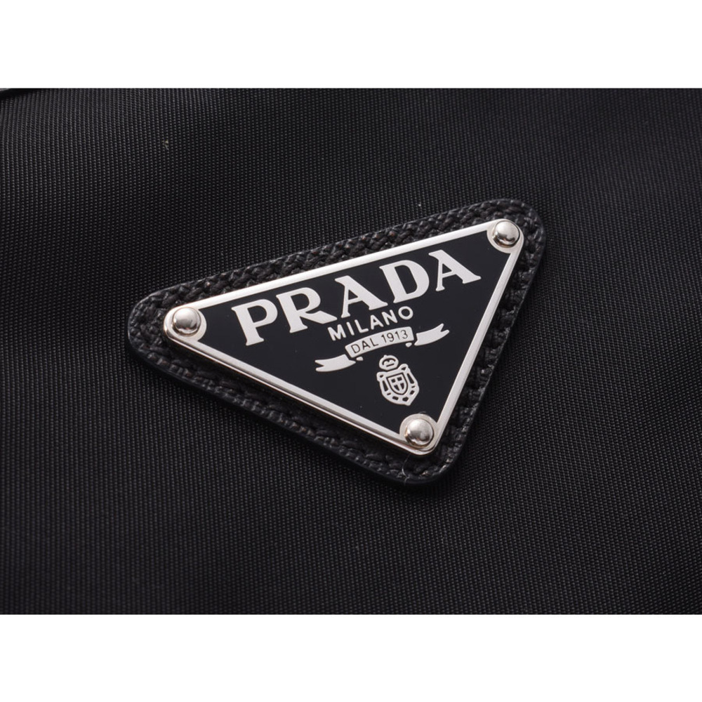 Prada Black tote Re Nylon bag Saffiano - Picture 8 of 11